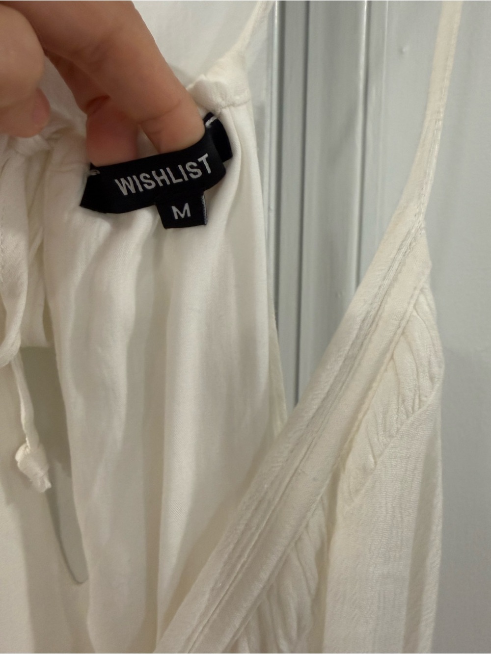 Wishlist White V-Neck Maxi Dress - Picture 5 of 5